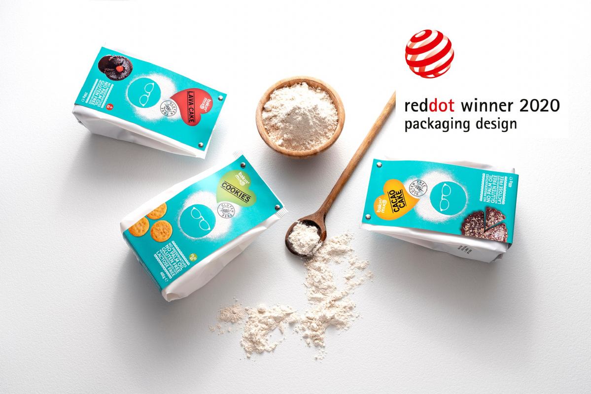 Bakin' Mix: winner of the Red Dot Design Award