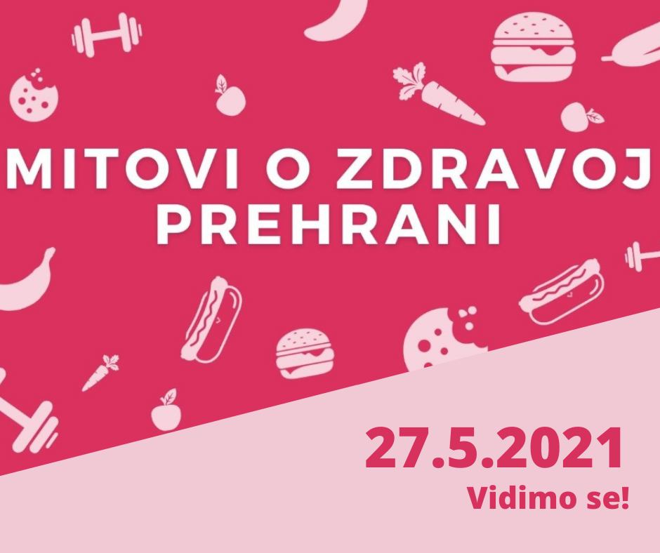 Online event: Mitovi o zdravoj prehrani